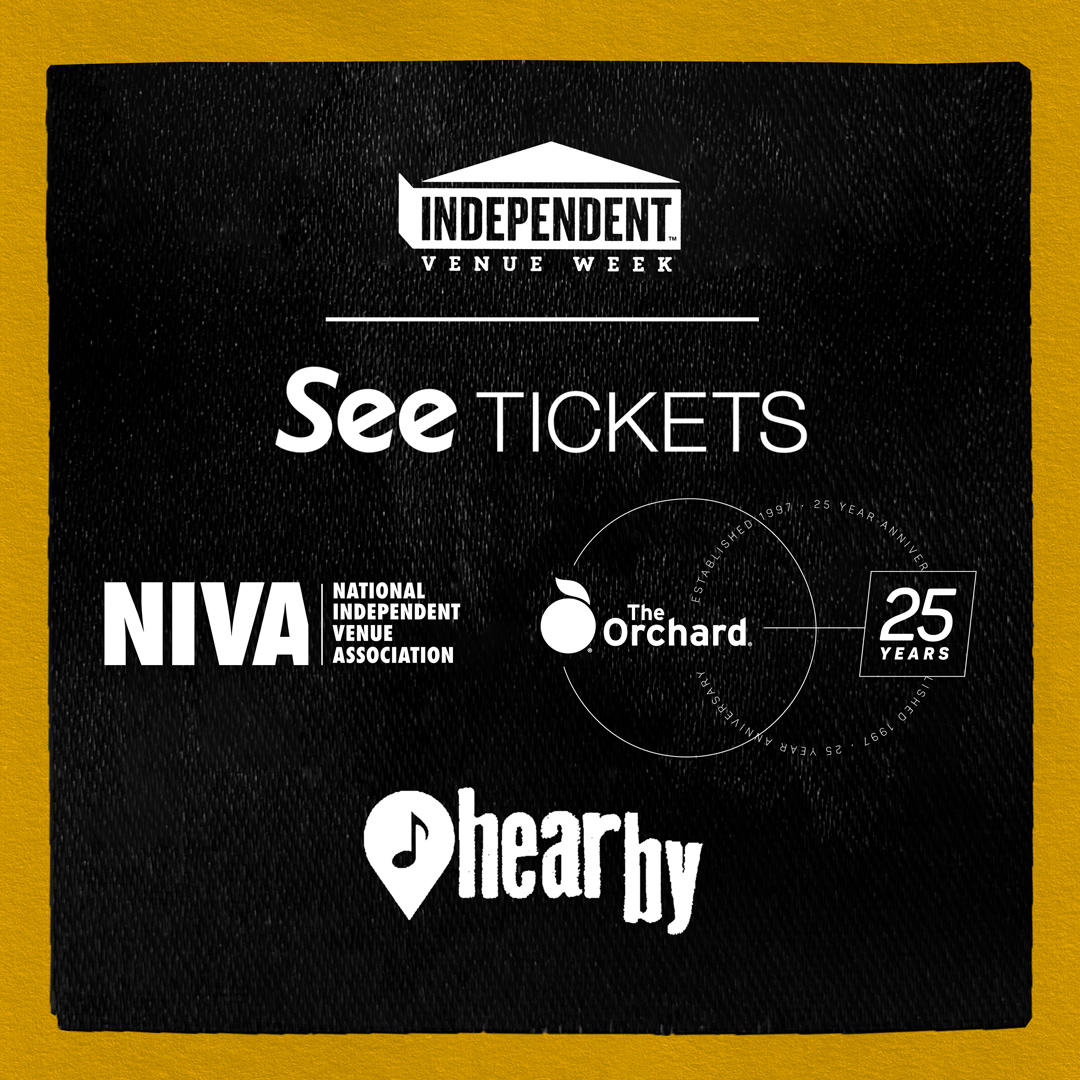 We're so grateful for all our incredible sponsors who made this year's Independent Venue Week so special. Thank you to @SeeTicketsUS, @nivassoc @orchtweets, and @Hearbymusic!