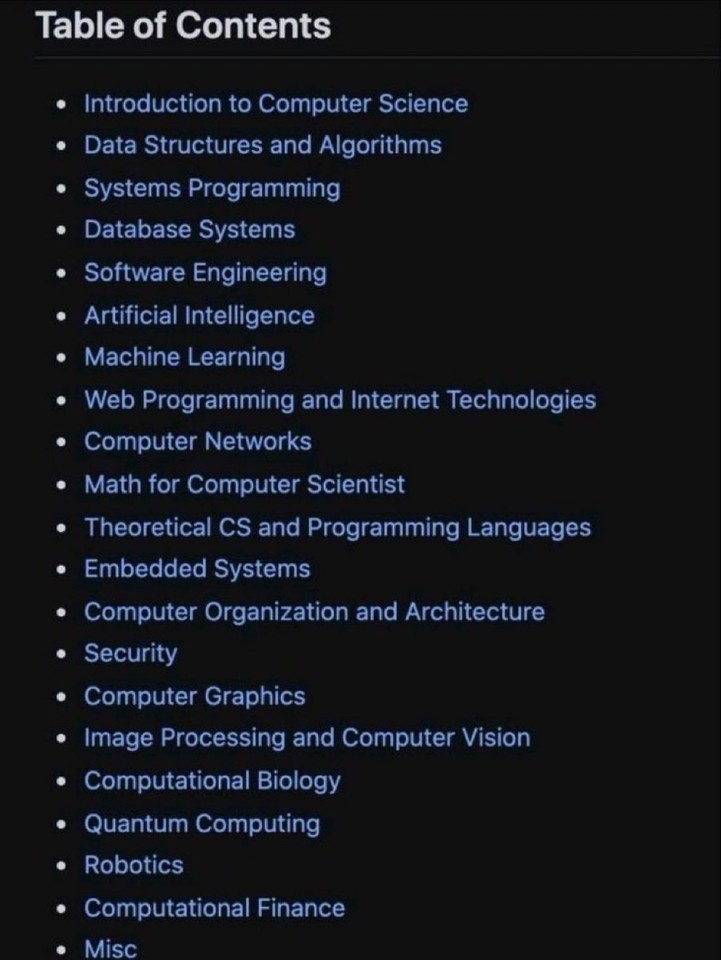 800 free #ComputerScience classes you can take online right now, with video lectures: bit.ly/3472Iia
————
#BigData #DataScience #AI #ArtificialIntelligence #MachineLearning #DeepLearning #ComputerVision #Robotics #QuantumComputing #IoT #FutureofWork MT <a href="/KirkDBorne/">Kirk Borne</a>
