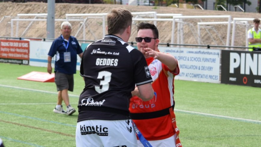 We had an amazing time with <a href="/SheffieldEagles/">Sheffield Eagles</a> <a href="/BarrowRaiders/">Barrow Raiders</a> and <a href="/hullfcofficial/">Hull FC</a> today at our <a href="/LDSuperLeague/">Learning Disability Super League</a> festival <a href="/OLPSheffield/">Sheffield Olympic Legacy Park</a>. Thanks to everyone who took part and got involved!

#TheEaglesAreHere