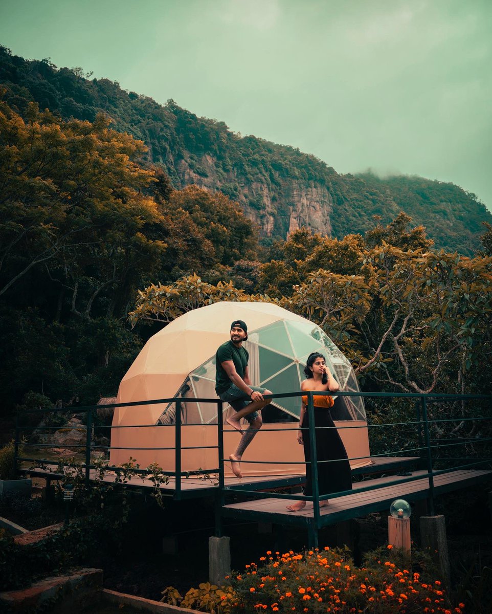 Ayeshdperera's tweet photo. Glamping 🇱🇰🍃♥️ #visitsrilanka #glamp #travel https://t.co/DrR1t3qyEg