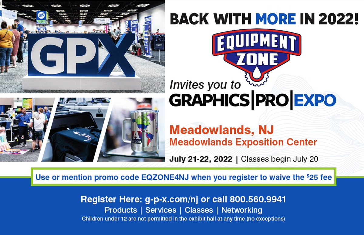 We're BACK! Don't Miss the 2-in-1 Epson DTG/DTF Printer! AKA the Epson F2100 &amp; the EZ DTF Pro system.

7/21 &amp; 7/22 at GPX Meadowlands, booth 323!! Register now &amp; use our promocode to get in FREE.

#DTG #DTGprinting #DTF #DTFtransfers <a href="/gp_expo/">GRAPHICS PRO EXPO</a>