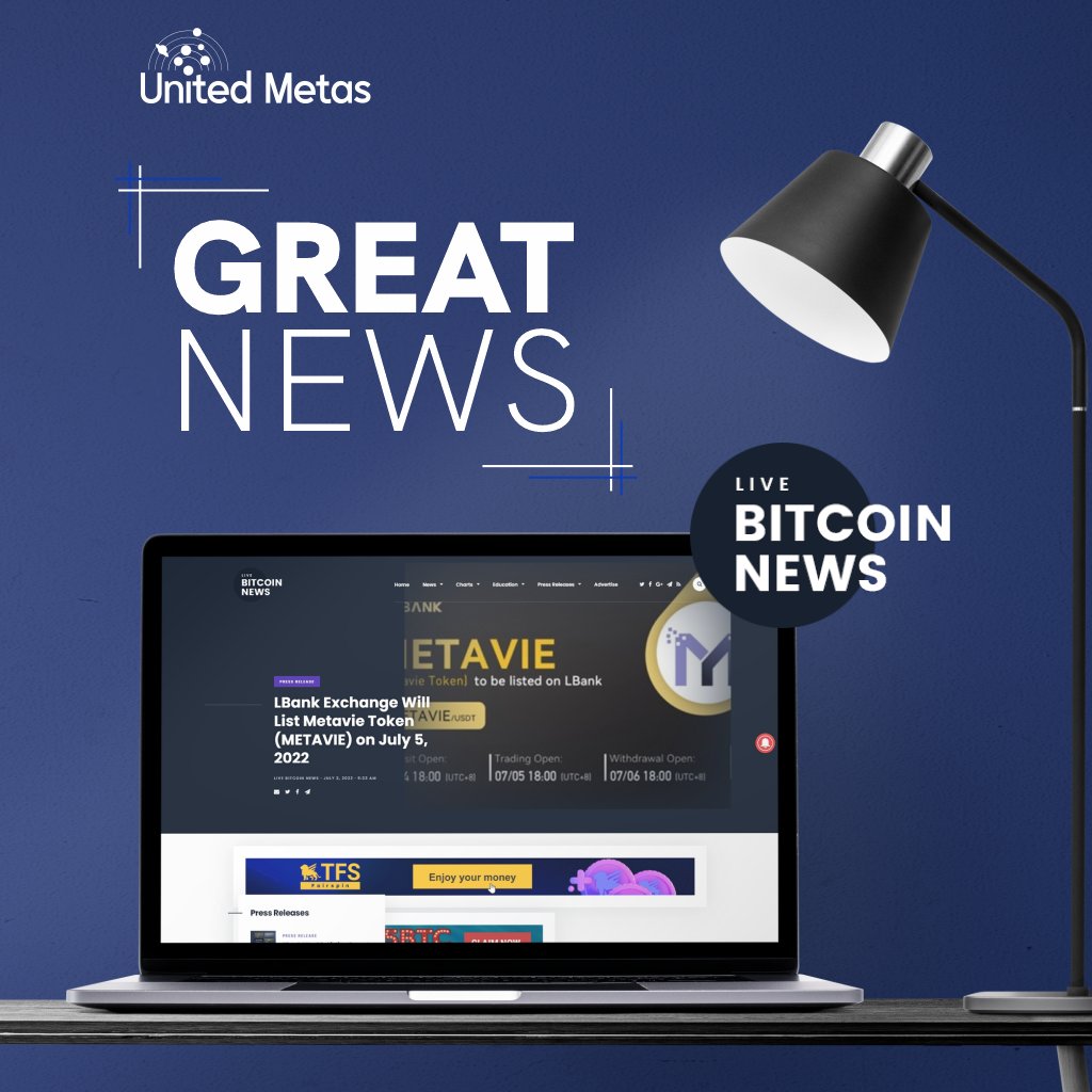 Great news, community! 🤗

United Metas and Metavie have just appeared on Live Bitcoin News, a cryptocurrency news portal! 🎯

Explore the article and stay tuned for more updates!

👉 livebitcoinnews.com/lbank-exchange…

#BSC #Metavie #DeFi #livebitcoinnews #crypto