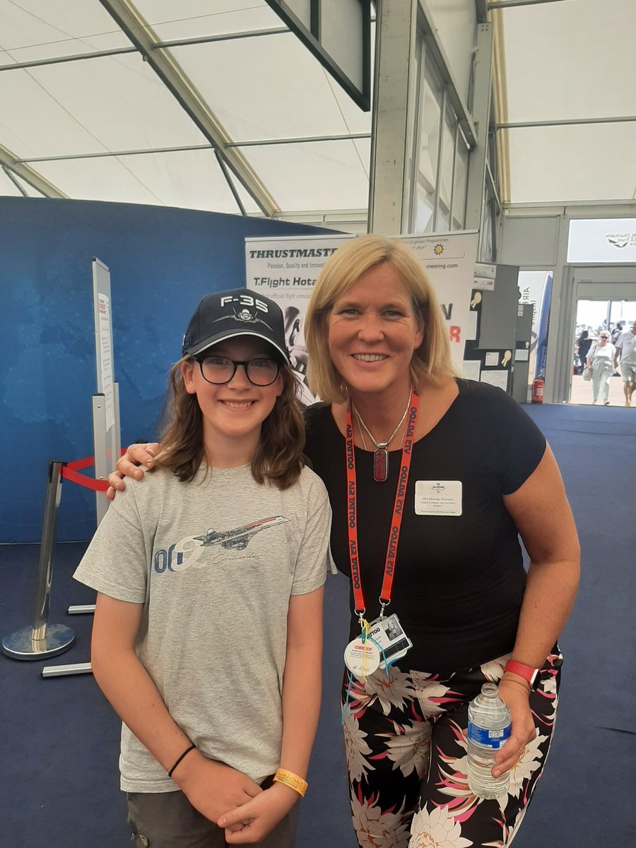 Lil_Aviatrix's tweet photo. I really enjoyed #RIAT22 and can't wait for next year! I had a lovely conversation with @flyzolo2021 and promised @carolvorders I would join @aircadets! I also met @MandyHickson and fellow devon aviatrix, @AliceChantelle. The Black Eagles were cool. It has been a great weekend! https://t.co/iYgLljqn6G