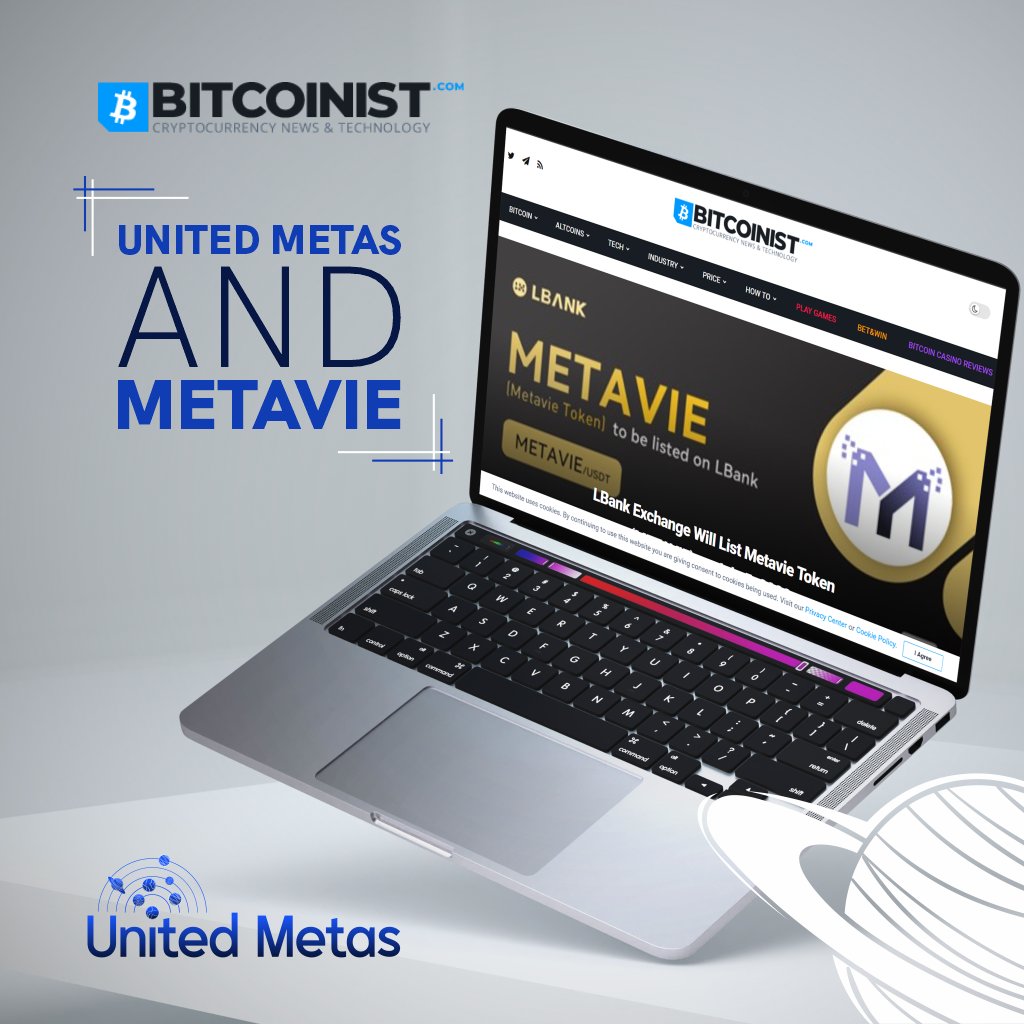Bang-bang! 💣

United Metas and Metavie keep appearing on financial news outlets!

And now, Bitcoinist, a leading Bitcoin news portal, has published an article about our projects! 😍

👉 bitcoinist.com/lbank-exchange…

#BSC #Metavie #DeFi #bitcoinist #crypto