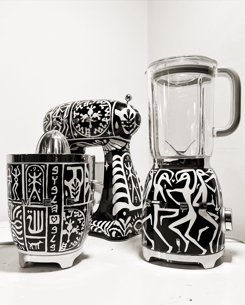 Im so proud to see those products on my table after long wild journey. 
PILPELED X SMEG Collaboration 2022.
Products available for order ❤️