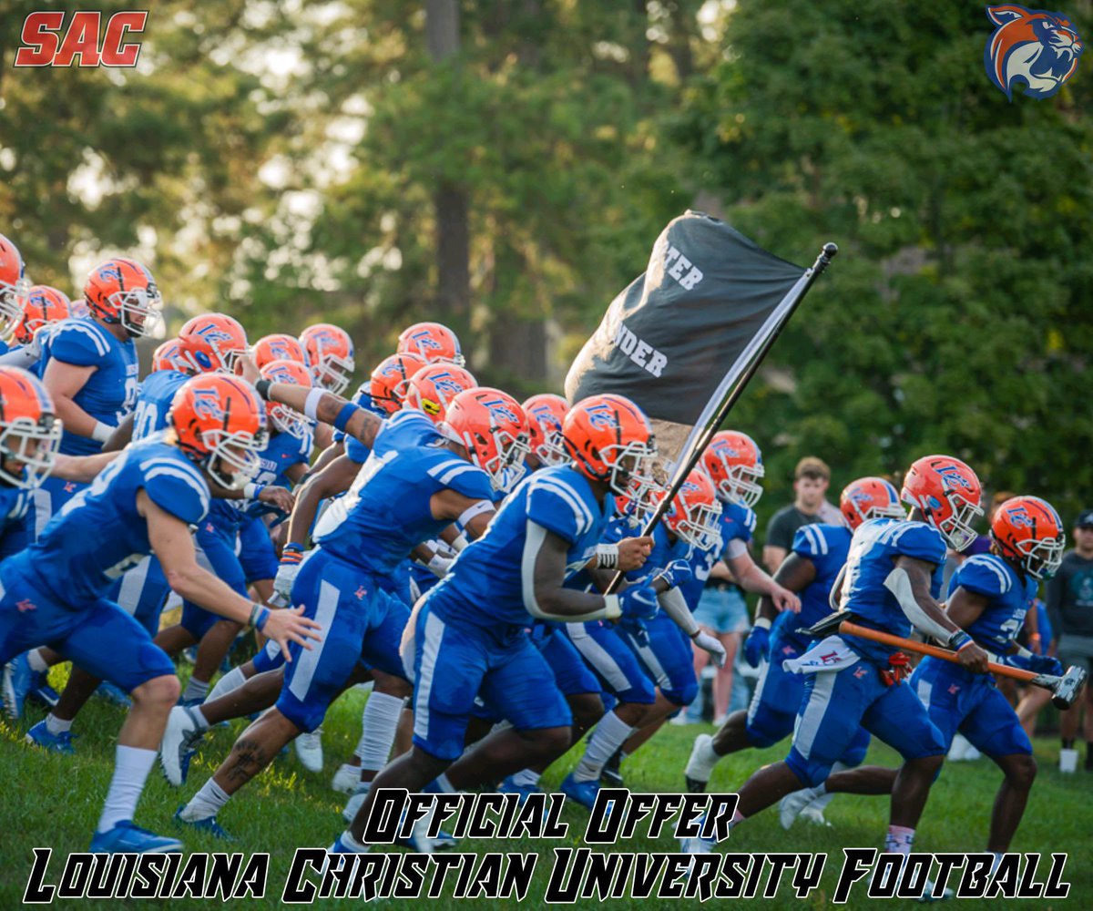 _Noah_Carter17's tweet photo. Blessed to receive my very first offer Louisiana Christian University! Thanks to @Coach_Vince_ 🦍💯 https://t.co/Masc7q1y43