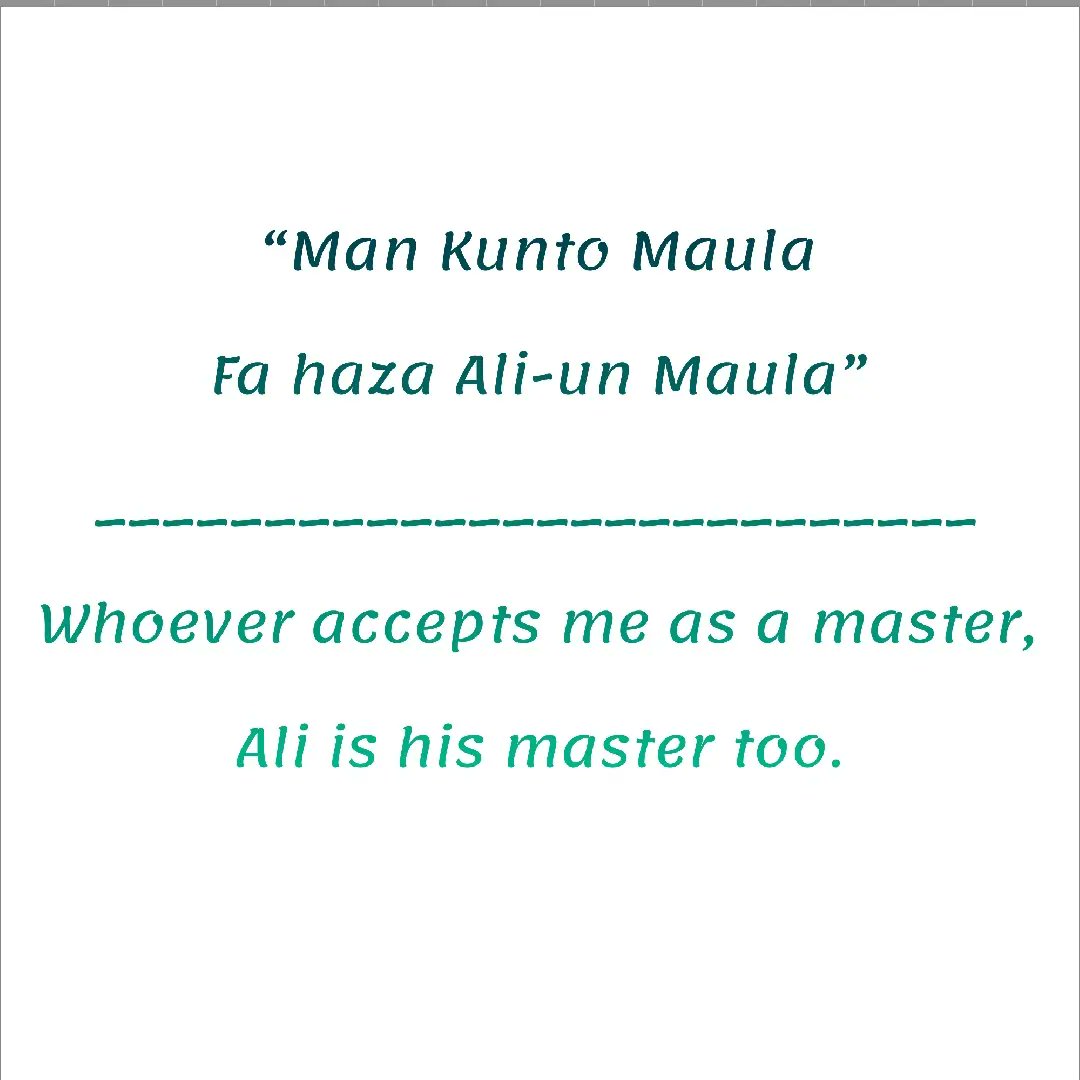 aqsaknwl's tweet photo. #Eid_Ghadeer #اعلان_ولایت_مولاعلیؑ https://t.co/GBBegGHyX9