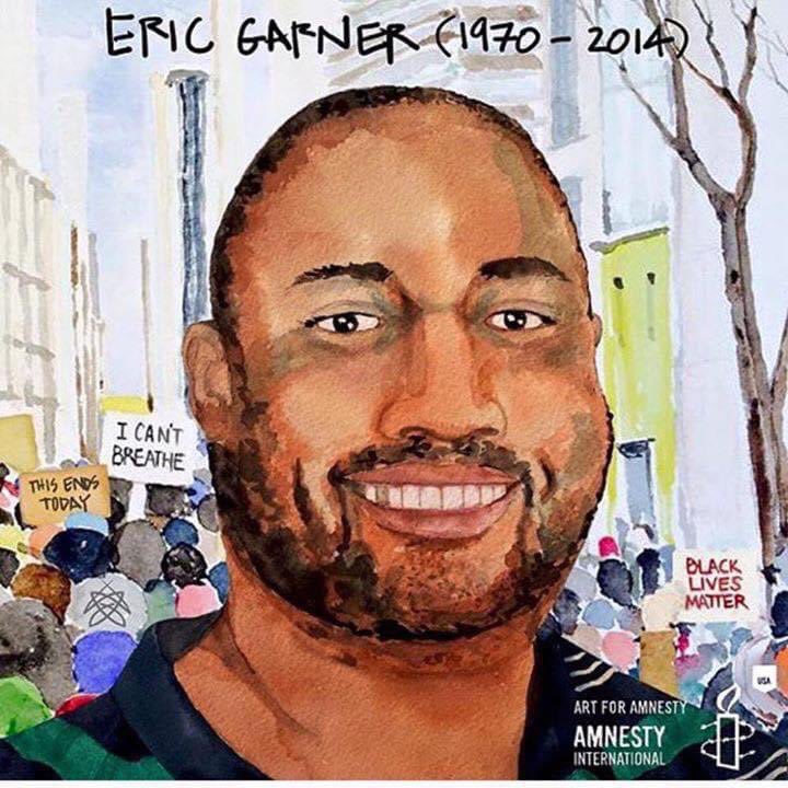 In Honor Of #EricGarner who took his last breath 8 years ago today after being choked to death by NYPD’s #DanielPantaleo
#RestInPeace #BlackLivesMatter 
#ICantBreathe #NeverForget