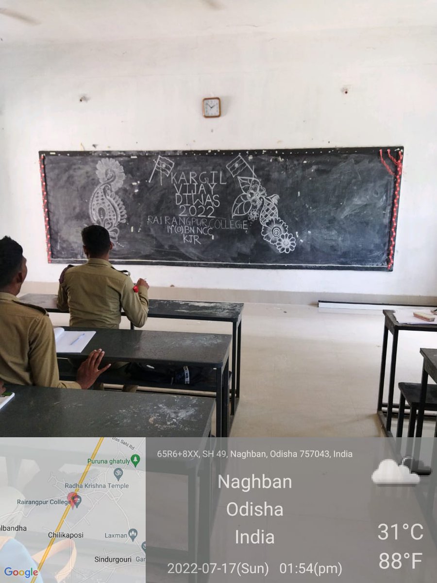 Articles were written on SHAURYA UTSAV as part of KARGIL VIJAY DIWAS by the Cadets  of Rairangpur College from 14 Odisha Bn NCC, Keonjhar. 
<a href="/14_OdishaBnNCC/">KeonjharWarriors</a> 
@KargilVijay2022 
<a href="/hirakudwarrior/">hirakudwarrior</a> 
@kalinga_sagar