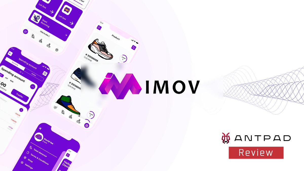 [Review 💠]  IMOV - The Move-to-Earn app for everyone!

Hello my friends,  Today we are talking about IMOV 🔥

👉Watch the IMOV review video now at ANTPAD Channel : youtube.com/watch?v=FA-SZa… 🎞

#ANTPAD #IMOV