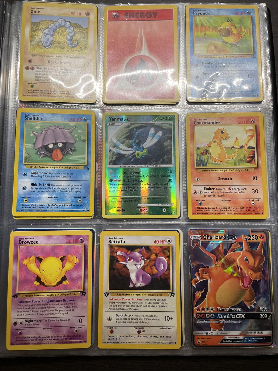 Had these since 1995. What do y’all think it’s worth? #Pokemon