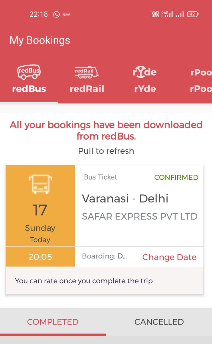 sant9osh23's tweet photo. @redBus_in I m traveling from Sufar express. bus service. But my wife
Vomiting on blanket.
But driver and attendent demands 200/-Rs for that also not given any https://t.co/ukBH3d1AQ7 is unfair.
Do needful
Thanks https://t.co/hQHIvmGjwV
