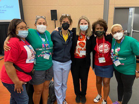 tlbrown1221's tweet photo. My @AFTunion Convention Wrap-Up — Day 5! This is my 3rd term/time serving as a delegate. Super excited to work on National & Local issues that effect Teachers! @WTUTeacher #ReclaimOurFuture @usdoegov @fedingram @AFTEVPDeJesus @rweingarten @AFLCIO #ReadingIsCritical https://t.co/ZPtCxMKtjM