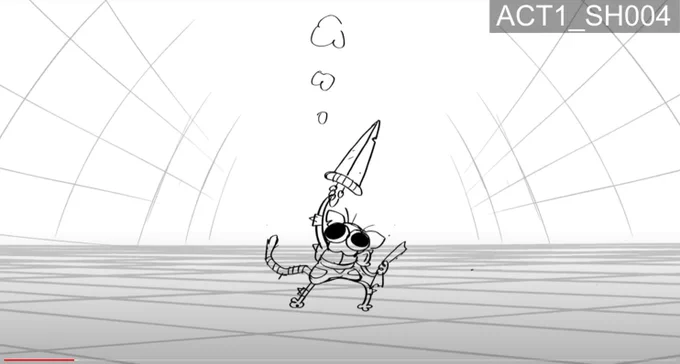 Storyboard to final! One of my favorite backgrounds I got to do on The Legend of Pipi! #PIPISWEEP 