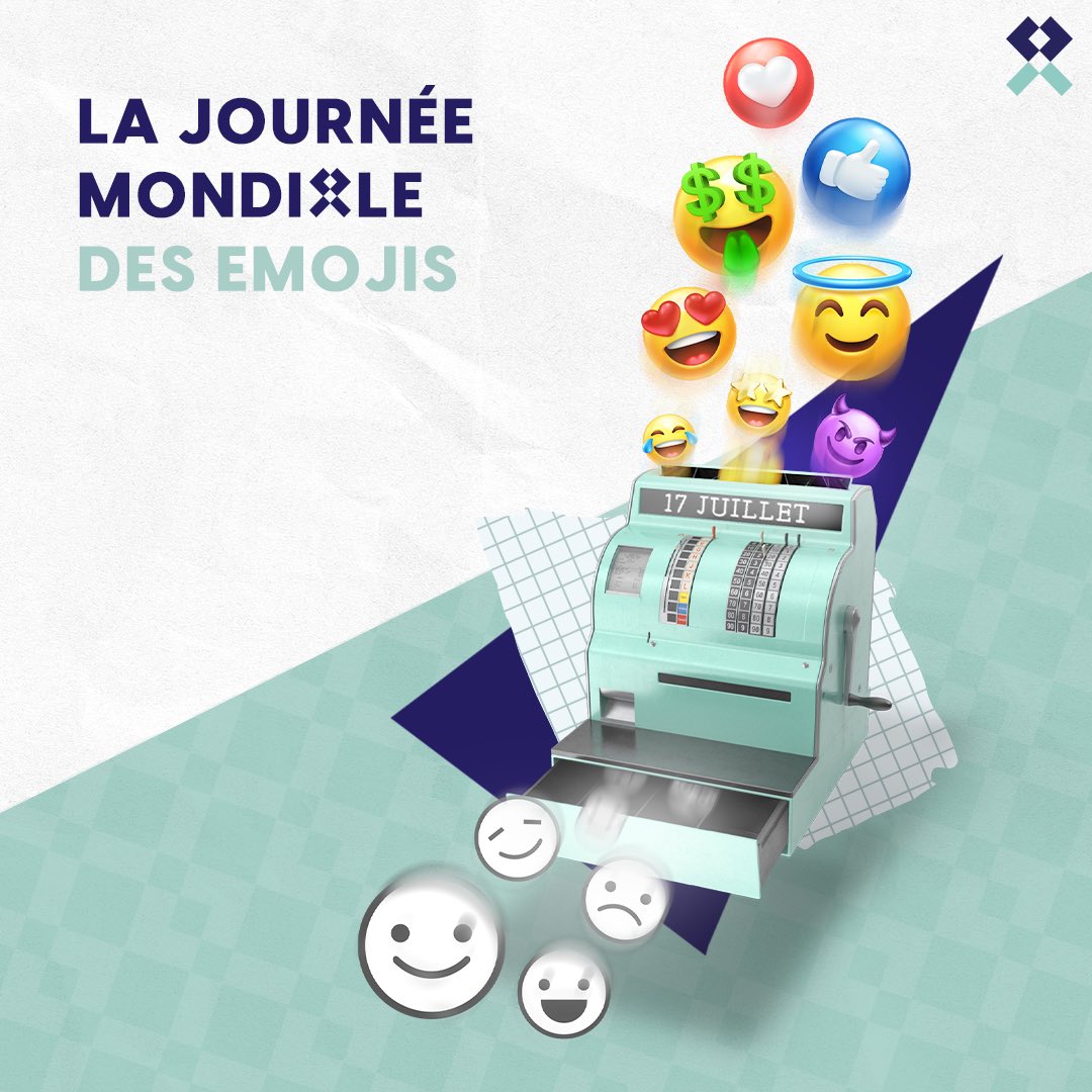 WBC_ma's tweet photo. 📆 Le 17 juillet est la journée mondiale des emojis ! 
Quel est votre emoji préféré? 🤔 https://t.co/kR3O2FHB6A
