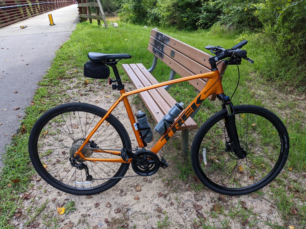 robcash1011's tweet photo. The Neuse River is running higher than normal after the rain we've had over the past week. The "falls" at the old Milburnie Dam are little more than a ripple in the water. @raleighparks @TrekBikes @hammerheadrides #bikeraleigh #capitalareagreenway #neuserivertrail https://t.co/Y9Eb1tHepD
