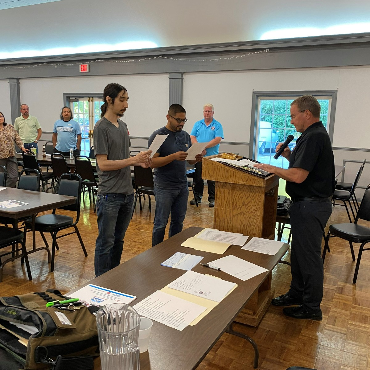 MidAmCarpenters's tweet image. Congratulations to all the recipients of the #Local1027 Betterment of Education Scholarship!

Also shout out to the two new member, Hiroki Santiago and Romiro Corral sworn in at #Local1027!

#midamericacarpenters #unionproud