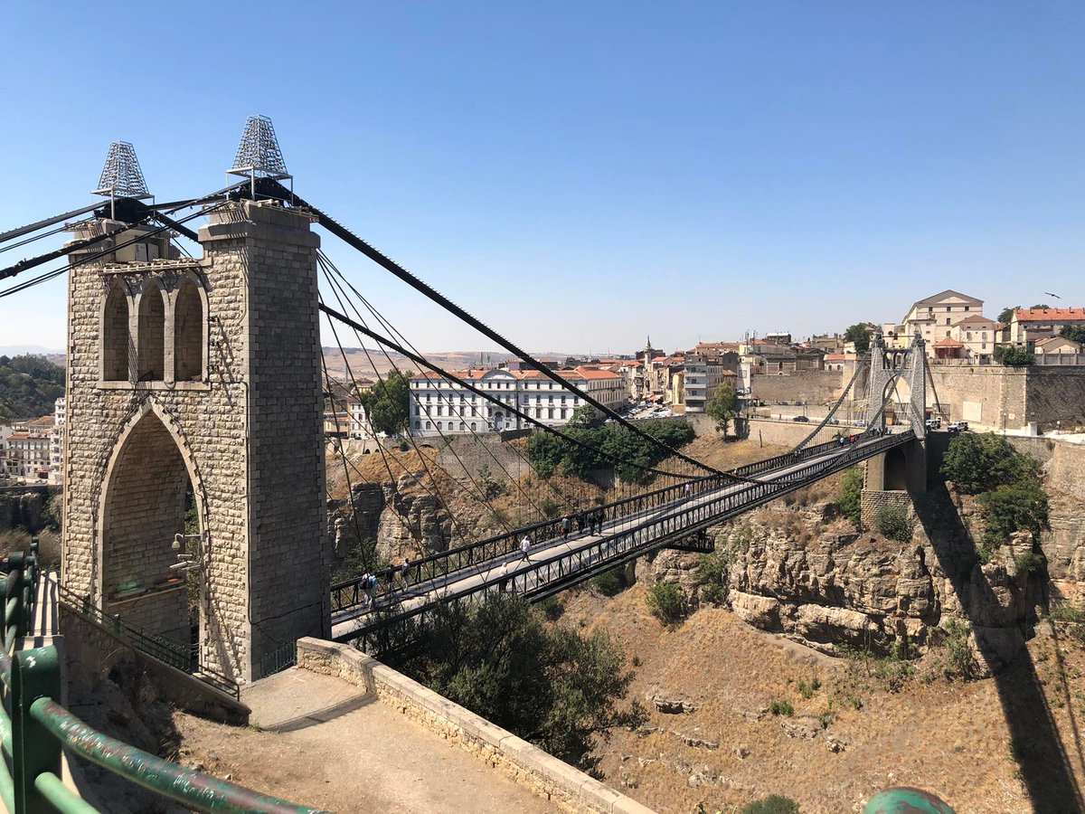 Last week, <a href="/CanadaCallan/">Michael Callan</a> discovered the beautiful city of #Constantine, its unique landscapes and historic buildings. We would like to thank the teams of the Emir Abdelkader Mosque, the Bey’s Palace and the Cirta Museum for sharing their knowledge with us.