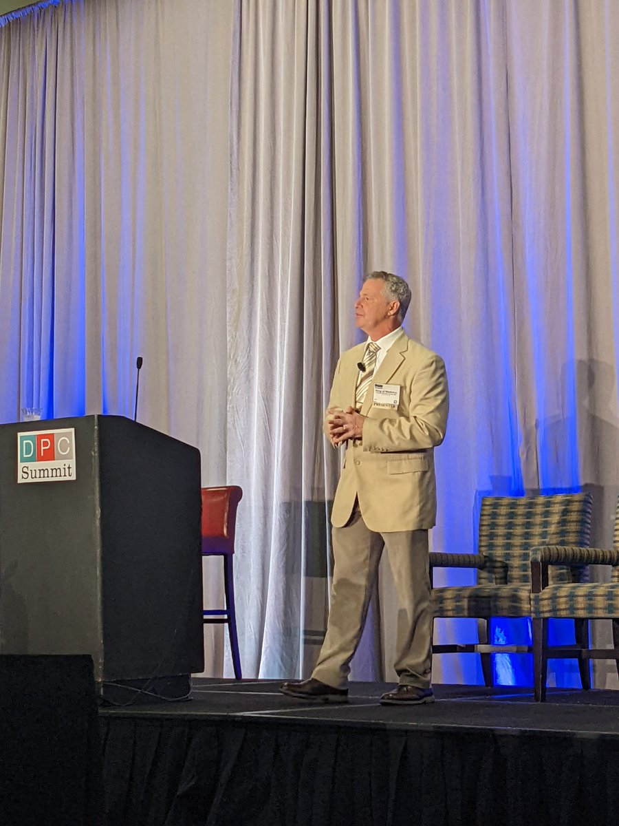 The motto of hospital administrators is 

'no physician left .... 

That's it. No physician left.' 

-Doug Farrago MD

#DPCSummit #TakeMedicineBack #MedTwitter #DirectPrimaryCare #CorporatePracticeOfMedicine

@dpcnews1 @TakeMedBack @dpcalliance