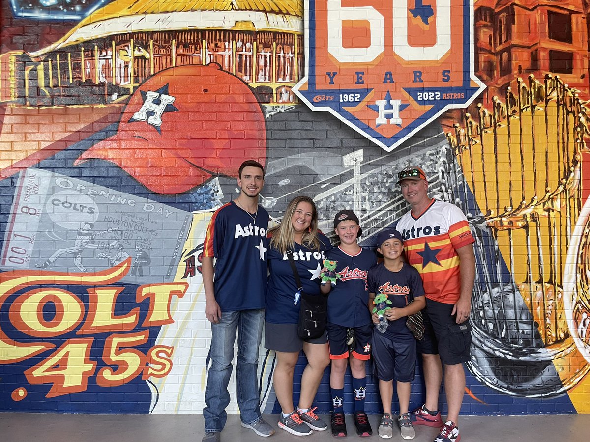 At the Astros game today. #levelup