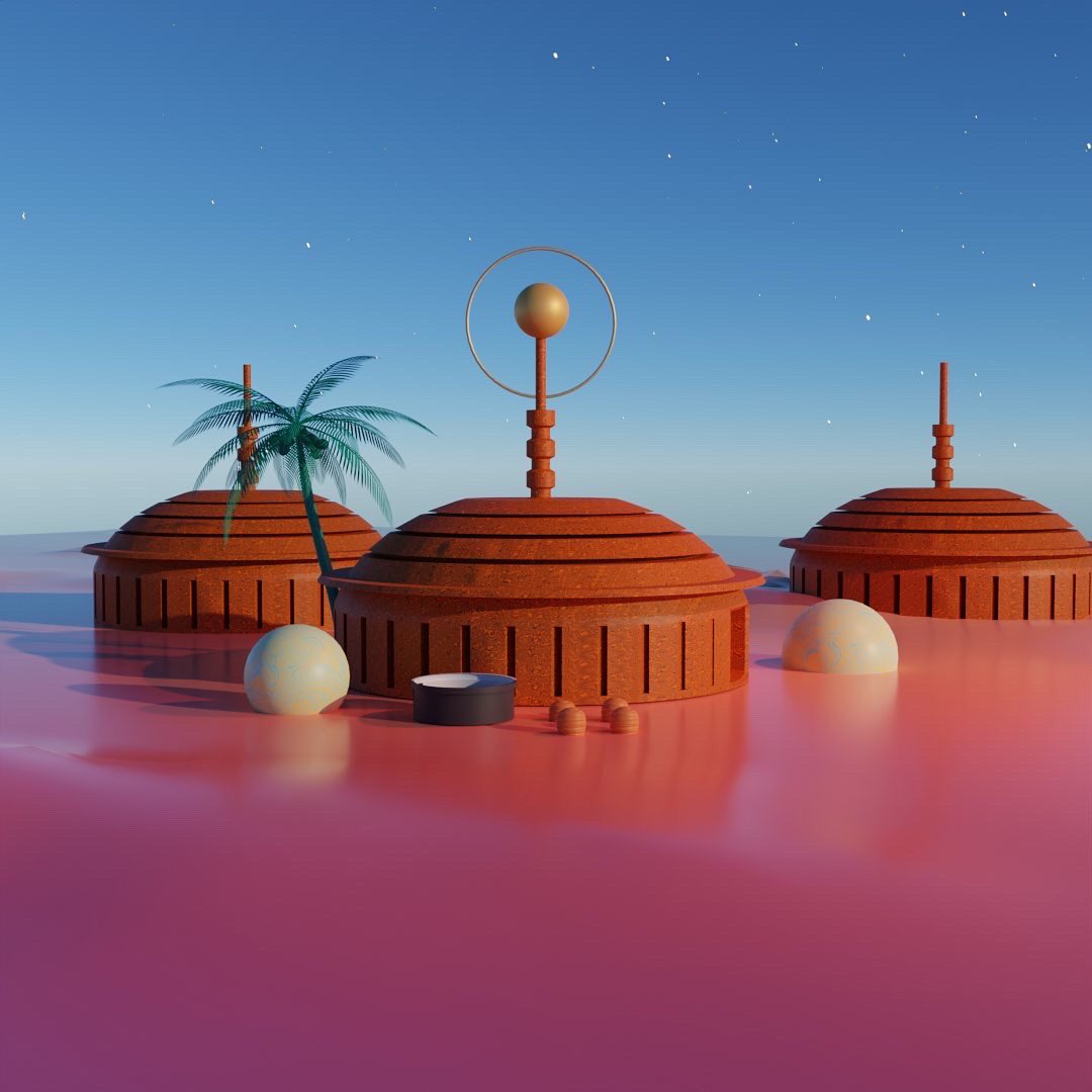 real_Yawcliff's tweet photo. First Settlers.

Exploring Afrofuturistic scenes in blender, this is a giant step to amazing concepts in the future.

Happy birthday to myself ✊🏾 https://t.co/eudl7BJ8F3