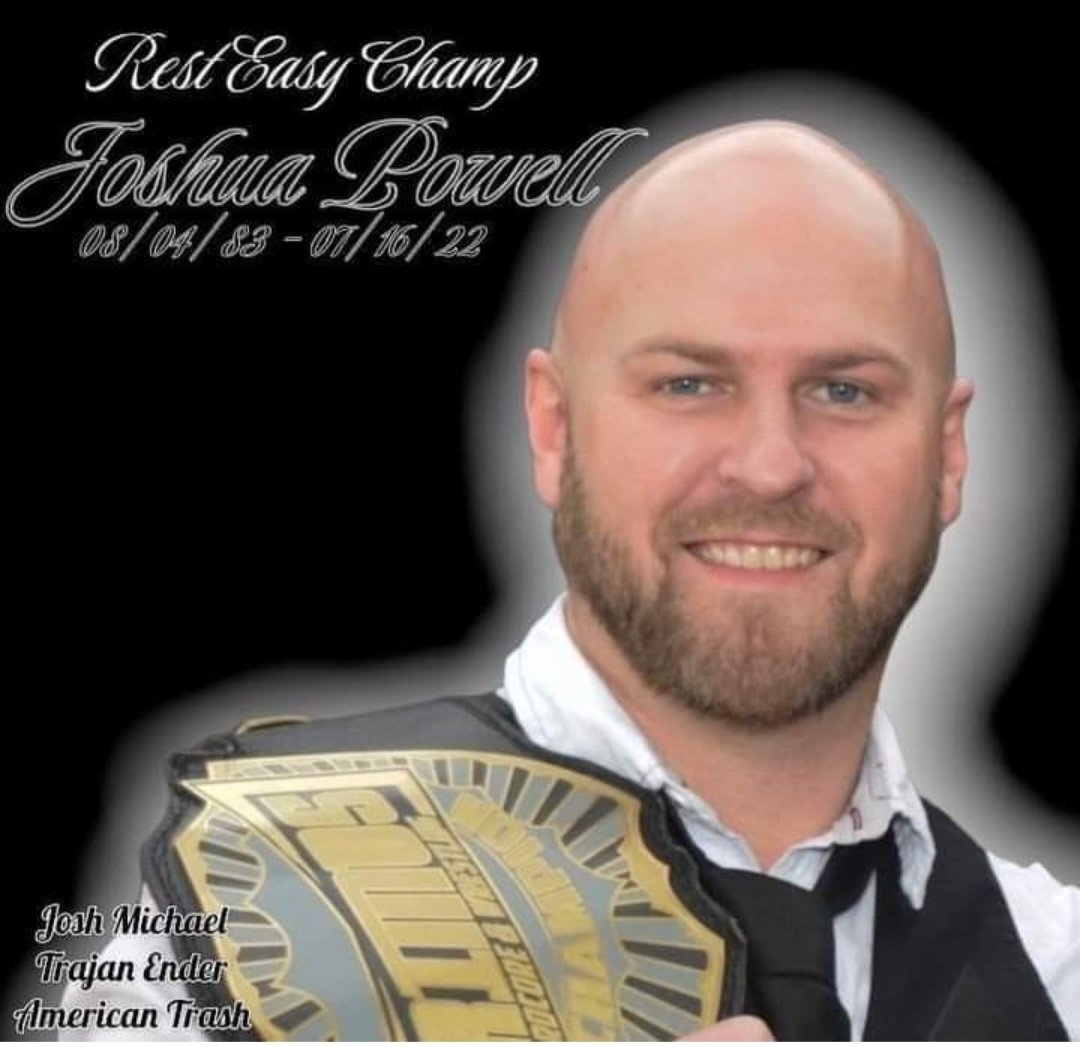 PhynyxRmp's tweet photo. Woke up to find out sad news on the passing of Josh Powell aka Trajan Ender. He was a great locker room leader and was very patient with anyone new. He was a great asset to the Colorado wrestling community and will be missed. Rest easy friend. https://t.co/UdkiacEMMi