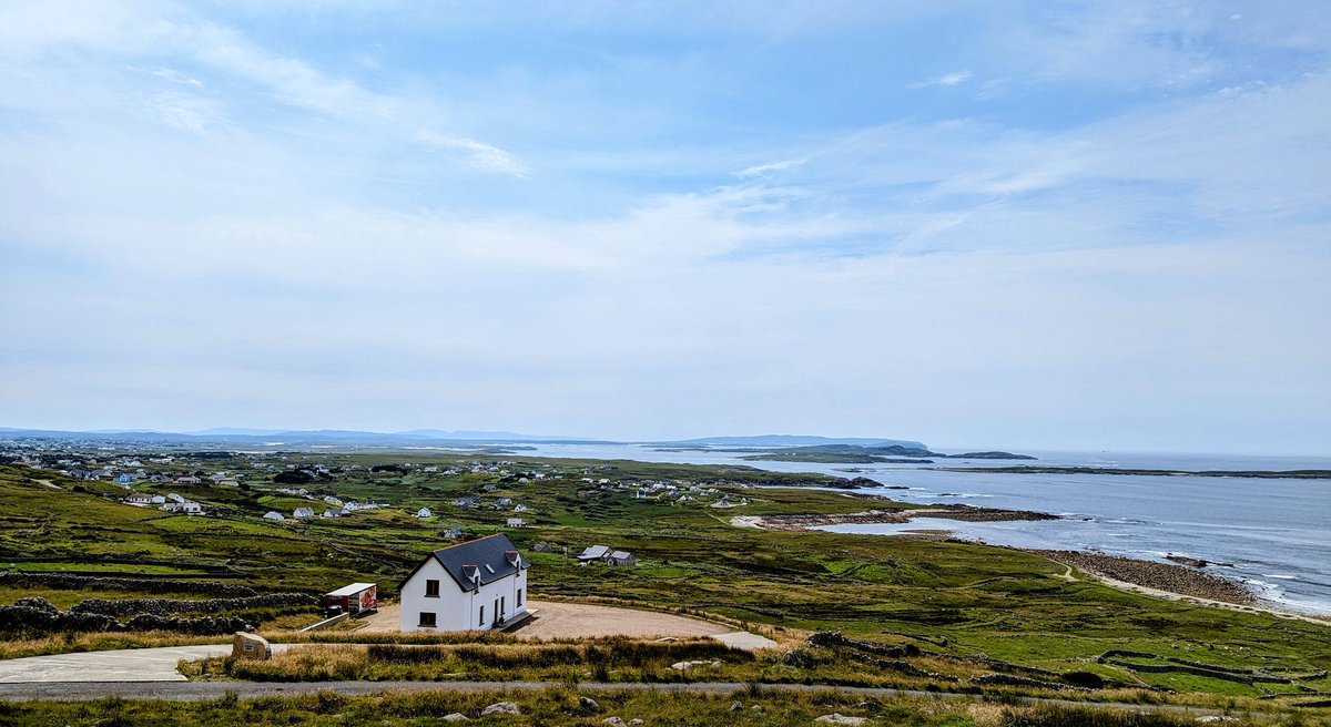 Beautiful Bunaninver in Gweedore, Donegal. 
We visited the house where the father in law was born and spoke to an old gent who remembered the wife's great grandmother, who was born in 1860 and died in 1960, aged 100. 

Wonderful people with great pride.