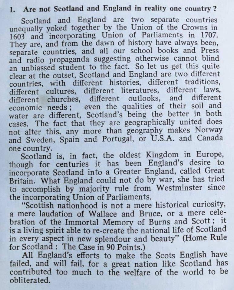 England does NOT own us! Your definition is wrong. Do you know your history?
#indyref2 #ScottishIndependence2023 #ScotlandWillBeFree19thOctober2023