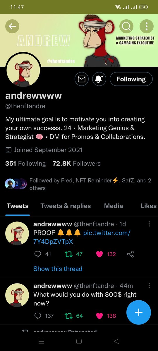 nyan7244's tweet photo. @thenftandre I'M APPRECIATE 🤘 https://t.co/SVIoCaQ5HL