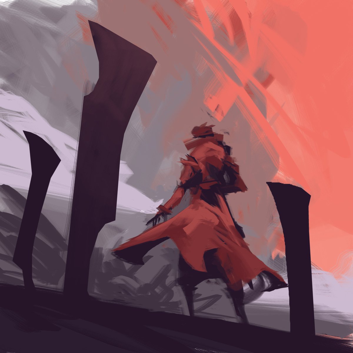 LaLunefou's tweet photo. Turns out I can still paint
#illustration #digitalillustration #art #digitalart #painting #digitapainting #quickpainting #digitalbrushstroke #overcoat #coat #characterdesign #red #loosepainting #sky #madewithaffinity #madewithaffinitydesigner https://t.co/FcAktCwX0A