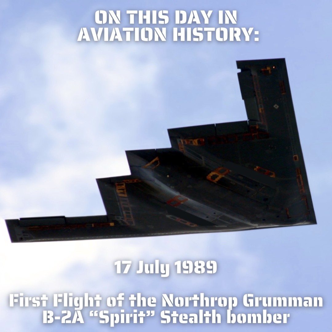 EvolutionHelmet's tweet image. On this day in history: 17 July 1989  — The First Flight of Northrop Grumman's legendary B-2A “Spirit” Stealth bomber! Follow us for more Aviation History!
.
.
.
#history #evolution #evolutionhelmets #helmets #quality #durability #flexibility #design #trust #trustinus #usmade...
