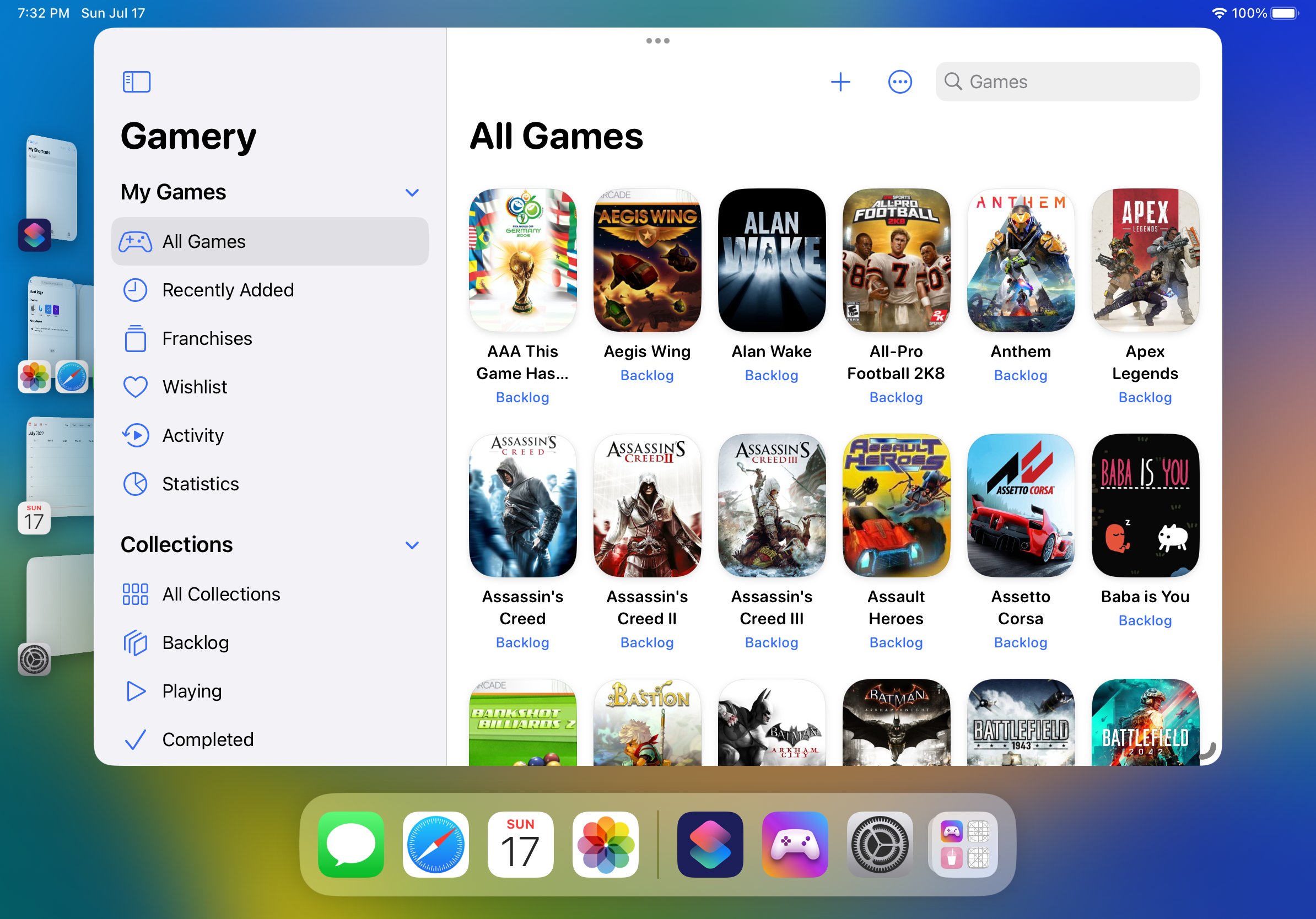 Gamery Game Tracker App (GameryTracker) / Twitter