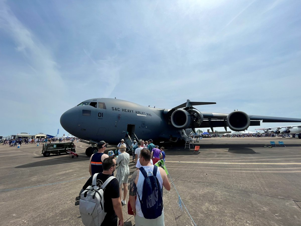 A hot but great day at the <a href="/airtattoo/">Royal International Air Tattoo</a> #RIAT22 this year. Glad to be back after a few years