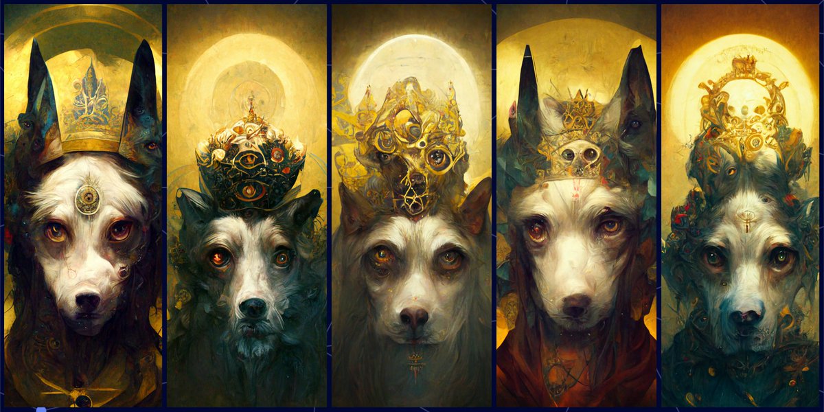Lyoness_1's tweet photo. Dog Lovelies 2
#MidjourneyAI  #midjourneyart  #midjourney #generativeart #AIart  #aiartcommunity  #genartclub  #digitalart  #AiArtwork  #art  #Artist https://t.co/uN2y7WSx2u