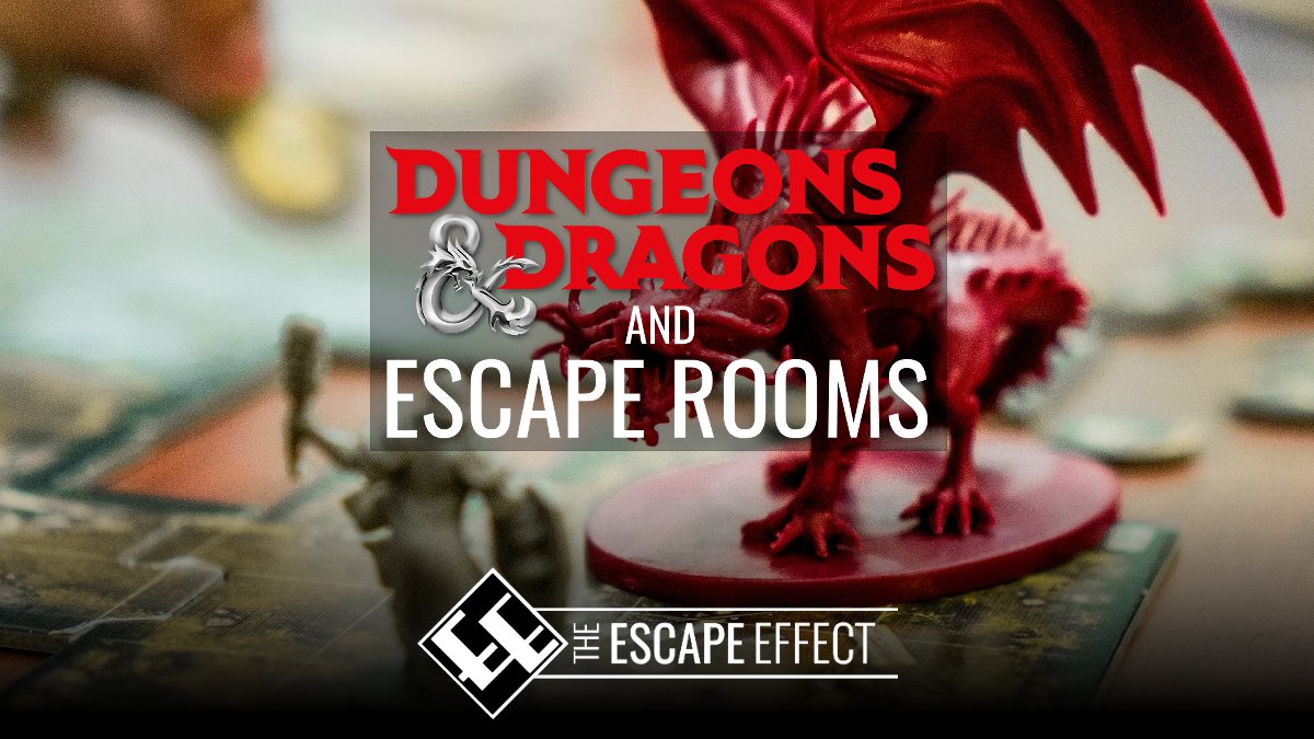 We know you love escape rooms!  But, are you also an avid D&amp;D player?  Here's one take on the subject.
theescapeeffect.com/dungeons-and-d…

What's your take on D&amp;D?  Share with us in the comments!

#theescapeeffect #escapegame #escaperooms #dungeonsanddragons #dnd