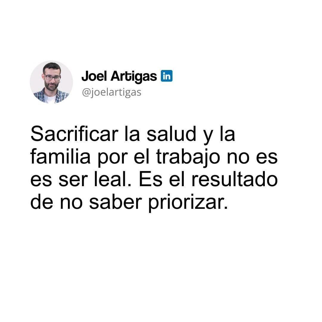 Sigo trabajando día a día en este tema, que gran mensaje