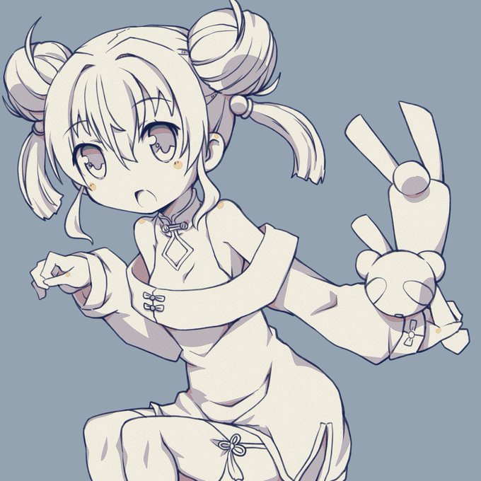 バランス修正と影入れ 