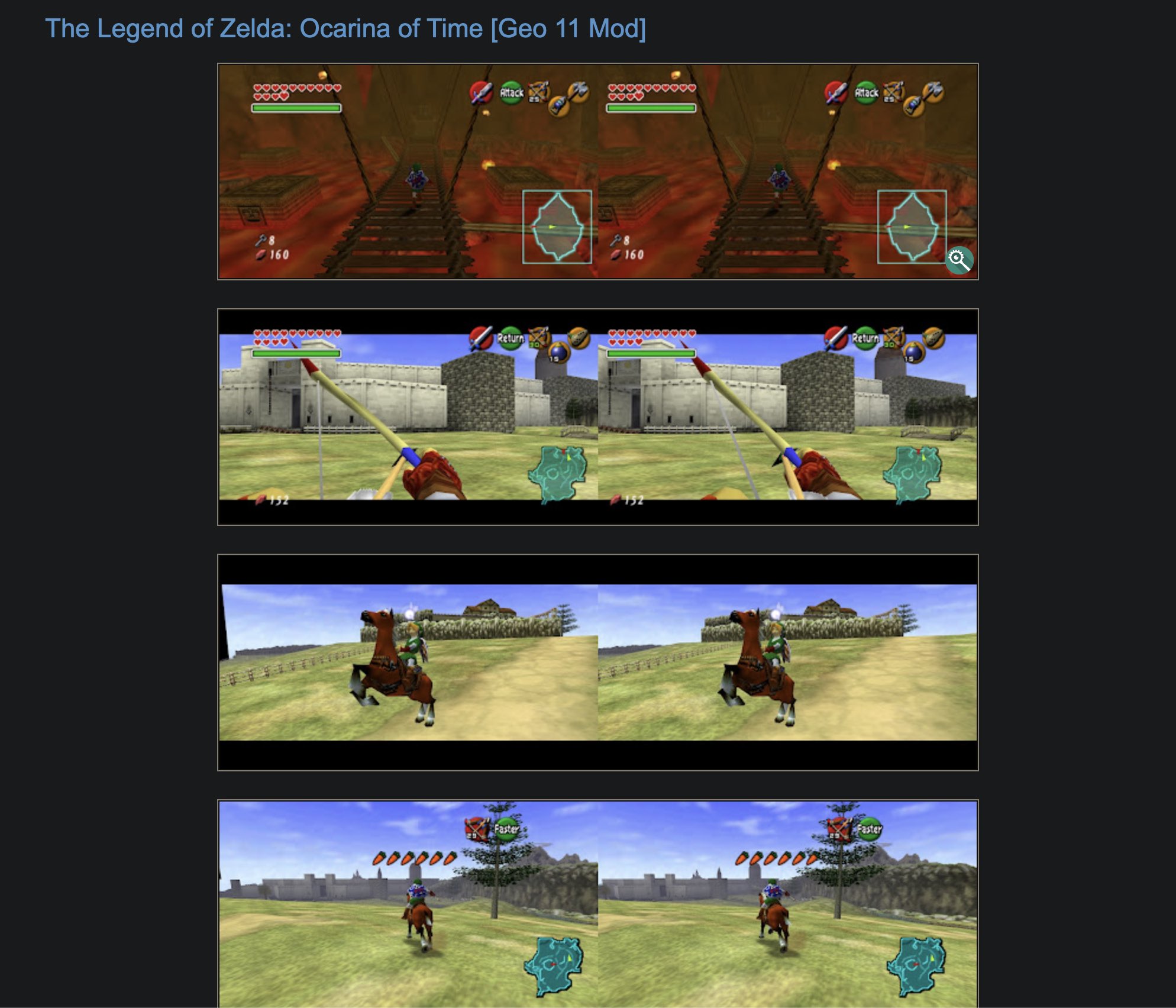 Zelda: Ocarina of Time's in-development PC port is already getting mods