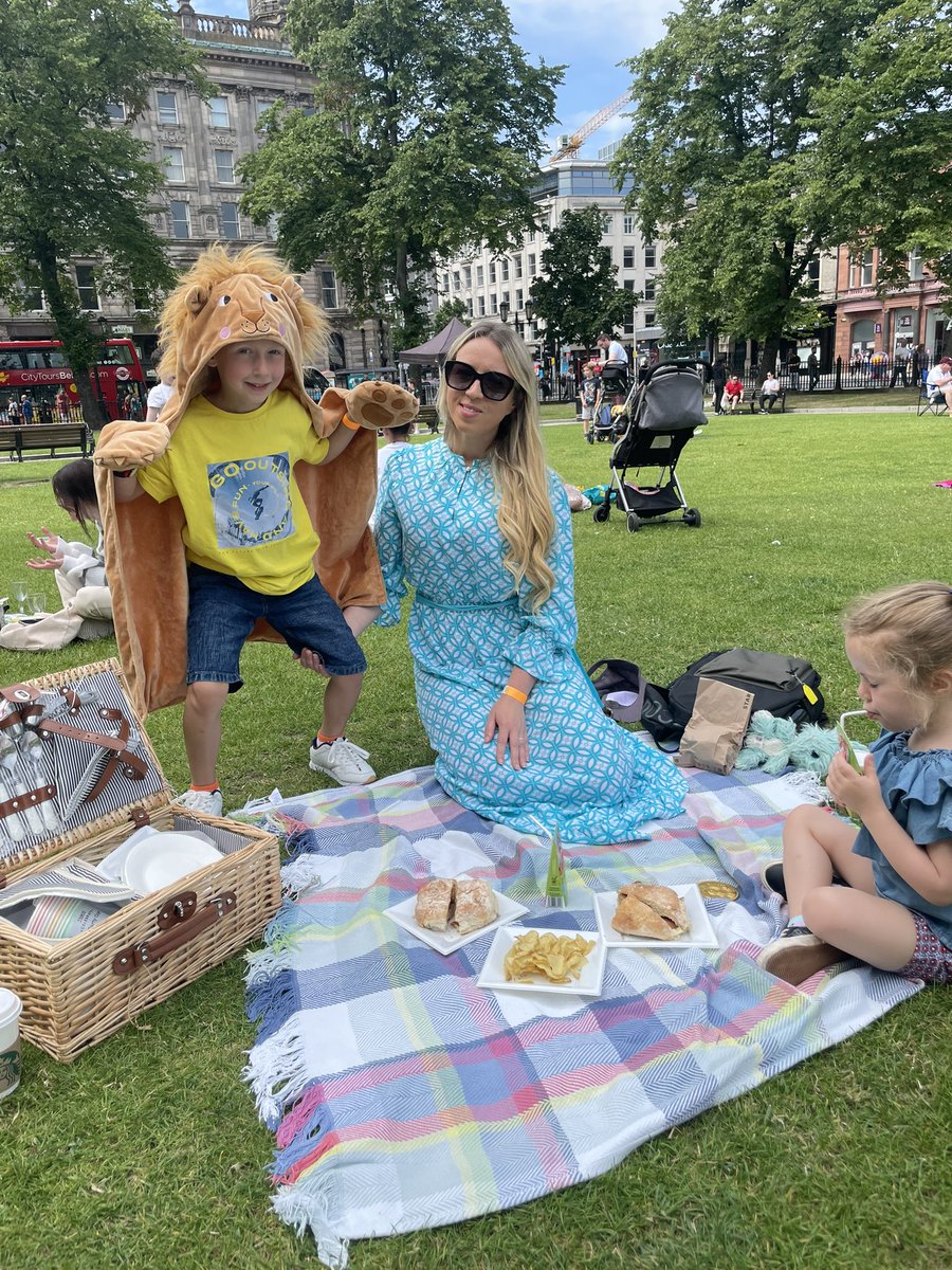 Summer cinema at Belfast city hall - lion king 🦁 @BelfastBID #summercinema