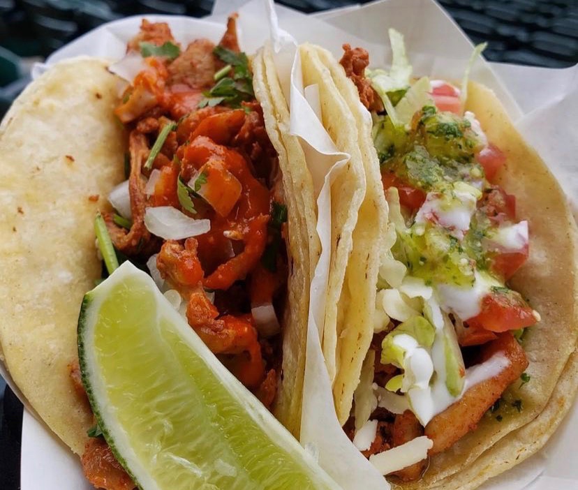 TFEATS's tweet photo. La Tapatia just opened a new location on the terrace level! Stop by 207/308 for some tacos! 🌮 @LaTapatiaMN
#TasteofTargetField #GameDayEats #tacos https://t.co/j3yr16pQWq