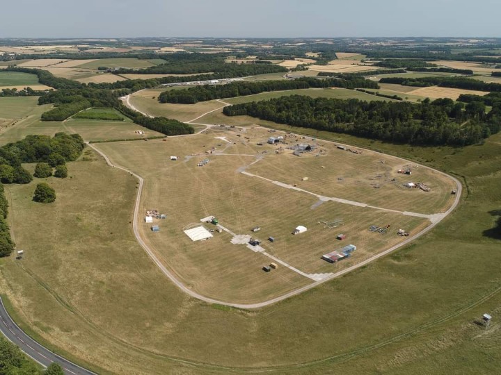 soaringviews's tweet photo. Boomtown is back and the build has started #boomtownofficial #winchester #festival https://t.co/XFArxkjuCZ