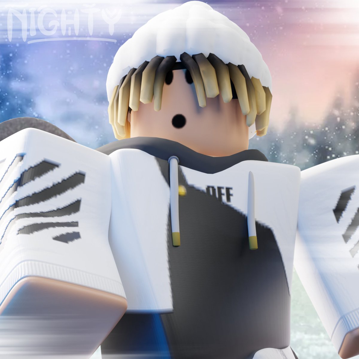 Night12k's tweet image. Redoing a✨GFX GIVEAWAY!✨! 

1 lucky follower will win an awesome gfx! 🎊

Entry Requirements!?
1. Follow me - 🥳
2. Like, Retweet, Join Discord!- 🙂
3. Comment your username -😱

discord.gg/kjFwhDP5fa

Winner will be chosen in 1 day goodluck!⛷️

#Roblox #RobloxGFX #Giveaway