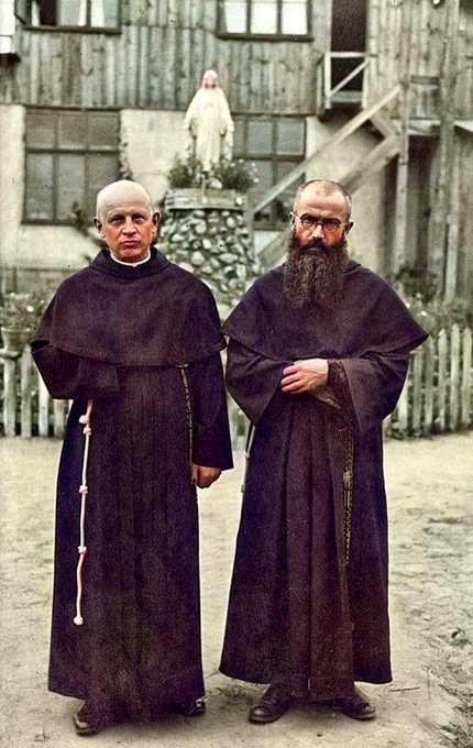 Sachinettiyil's tweet photo. Hail Mary was the last prayer on the lips of St Maximilian Kolbe before his execution at Auschwitz. https://t.co/DewwArM3yC