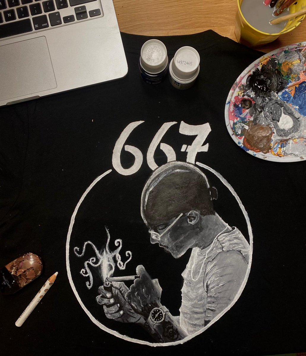 DiscoveryDrill's tweet photo. 🚨 CONCOURS !

Pour gagner ce t-shirt FREEZE CORLEONE peint à l’acrylique en 1 seul exemplaire !

RT + FOLLOW @_RapMinute &amp; @DiscoveryDrill 

Mentionne un(e) pote dans les commentaires 
 
TAS le 01/08/2022 https://t.co/QVztoYK5tC