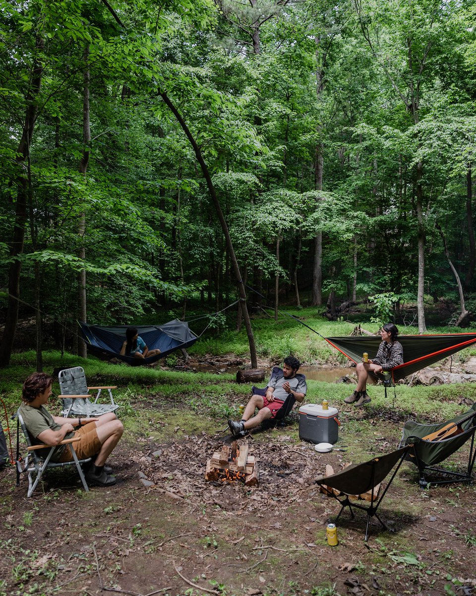 ENOHammocks's tweet photo. Weekends spent in the woods = the ultimate way to prepare for National Hammock Day. #ENOday https://t.co/LdLGqSXu4w