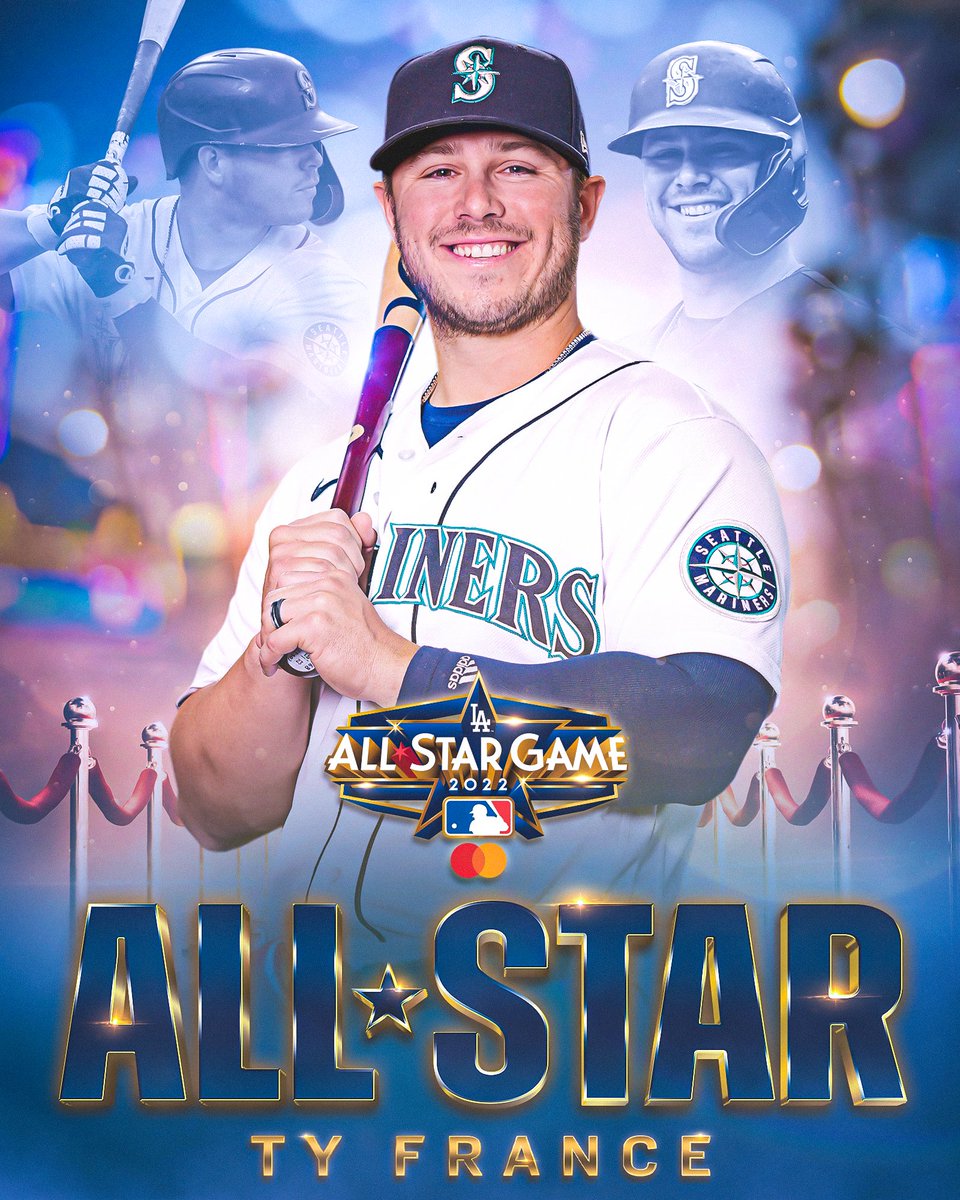 Vive ⭐️ LA ⭐️ France 

Ty France has been added to the American League All-Star roster!