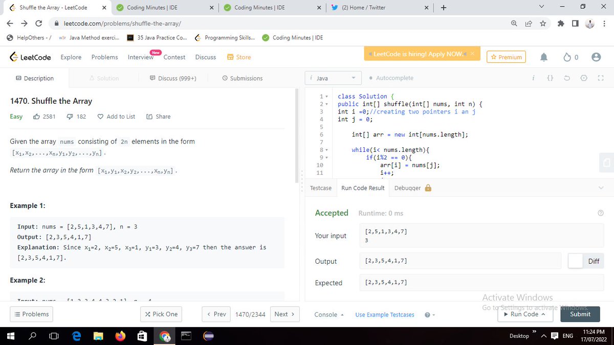 Harshit34375040's tweet photo. Completed Day 17 of the 100 Days of Code Program by CodeIN Community   , Supported by Coding Minutes and 
 https://t.co/Q3IsockbTE https://t.co/e2vU9xcIQg
