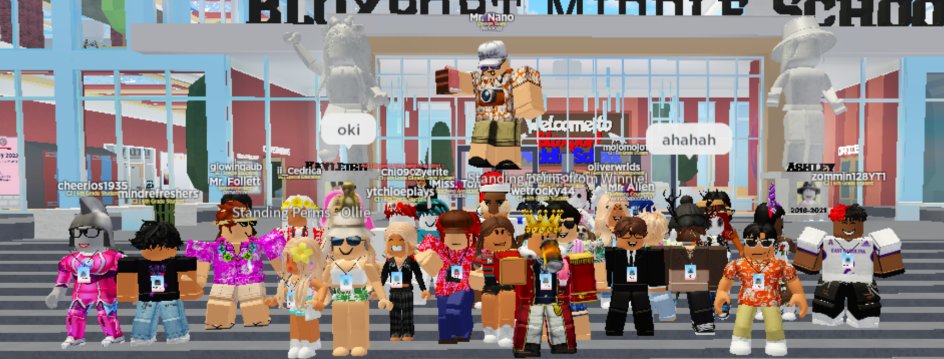 BloxportSD's tweet photo. Hey Bloxport Community! We are still hiring many positions at both our Elementary and Middle Schools! Please join their respective servers below for information and the job applications!

https://t.co/DFItQlXSPL (BES) and https://t.co/exC3T0uOYK (BMS) https://t.co/sYvI9HfhOv