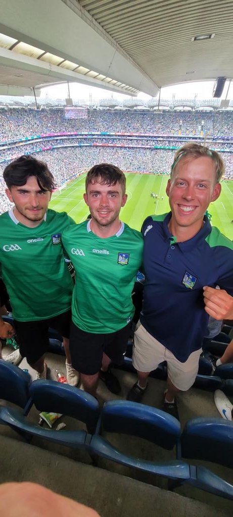 Amazing past few weeks with the <a href="/JPProAm/">JP McManus Pro-Am</a>, vist to <a href="/TheHomeofGolf/">St Andrews Links</a> and watching my first All Ireland Hurling Final #Limerick #GAA pic.x.com/oJV3RV0iq6