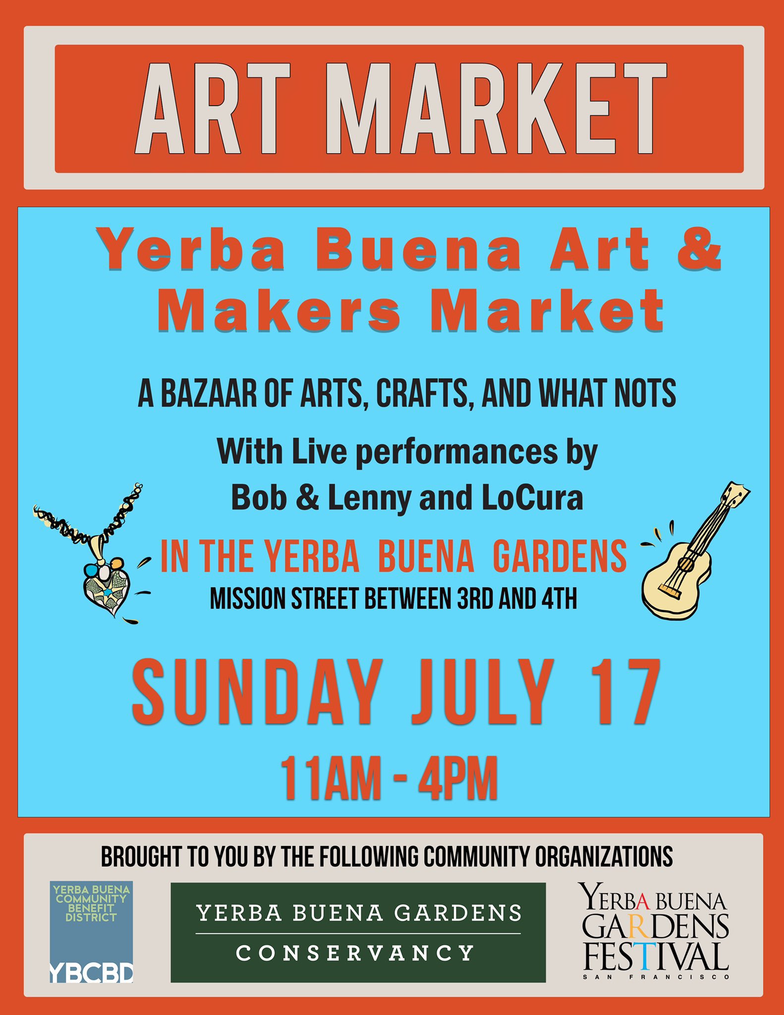 Yerba Buena Art and Makers Market! - Yerba Buena Community Benefit District